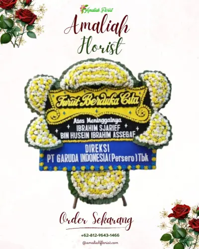 Papan Bunga Duka di Padang Serai